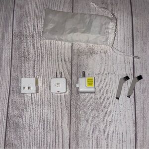 Panasonic Replacement Charging Adapter for Electronic Shaver x 3 White